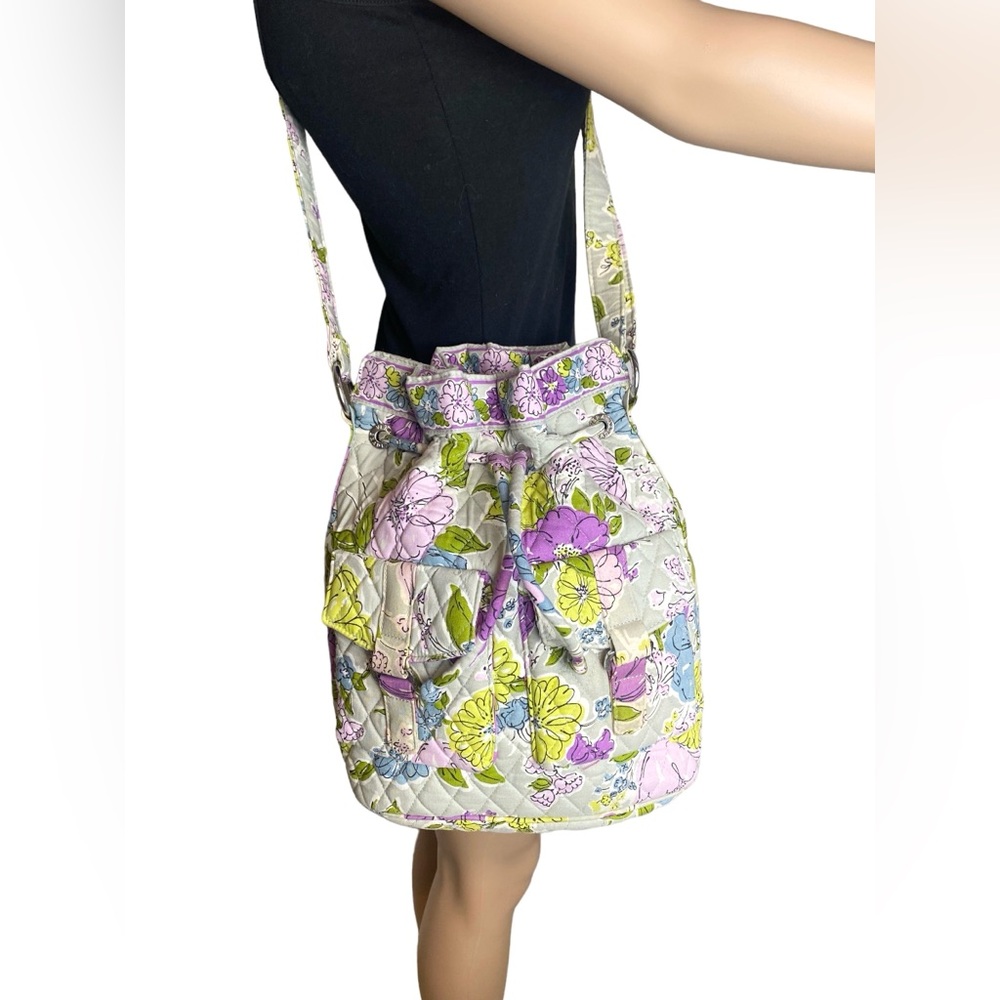 Vera Bradley Daisy Hipster Crossbody Tote Excellent Condition - Picture 9 of 16